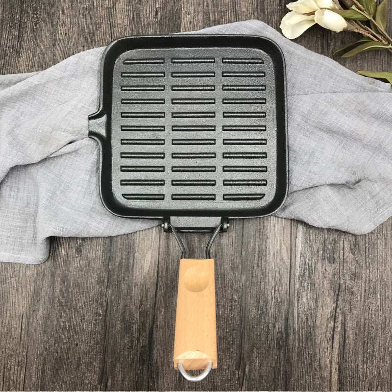 Discover the Ultimate Camping Companion: The Cast Iron Steak Skillet Folding Pan